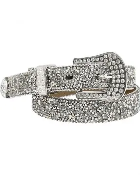 1'' Cluster Crystal Rhinestone Belt