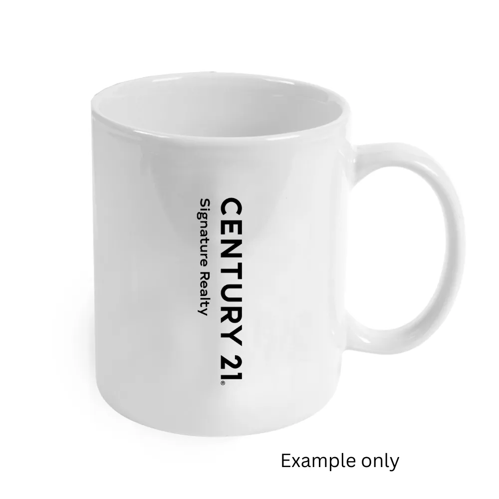 11 oz. White Classic Mug - Your Logo/Name