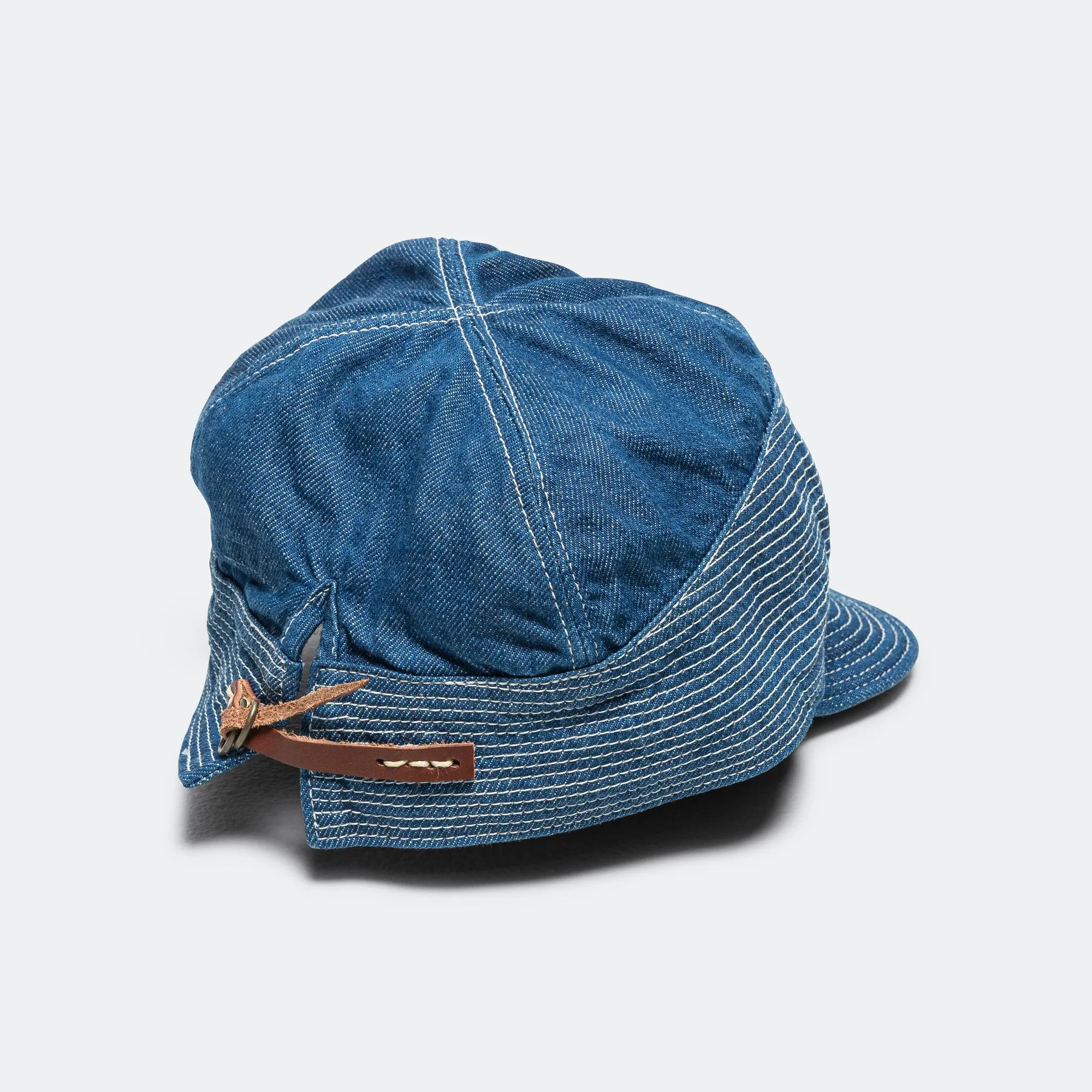 11.5oz Denim THE OLD MAN AND THE SEA Cap - Midtone