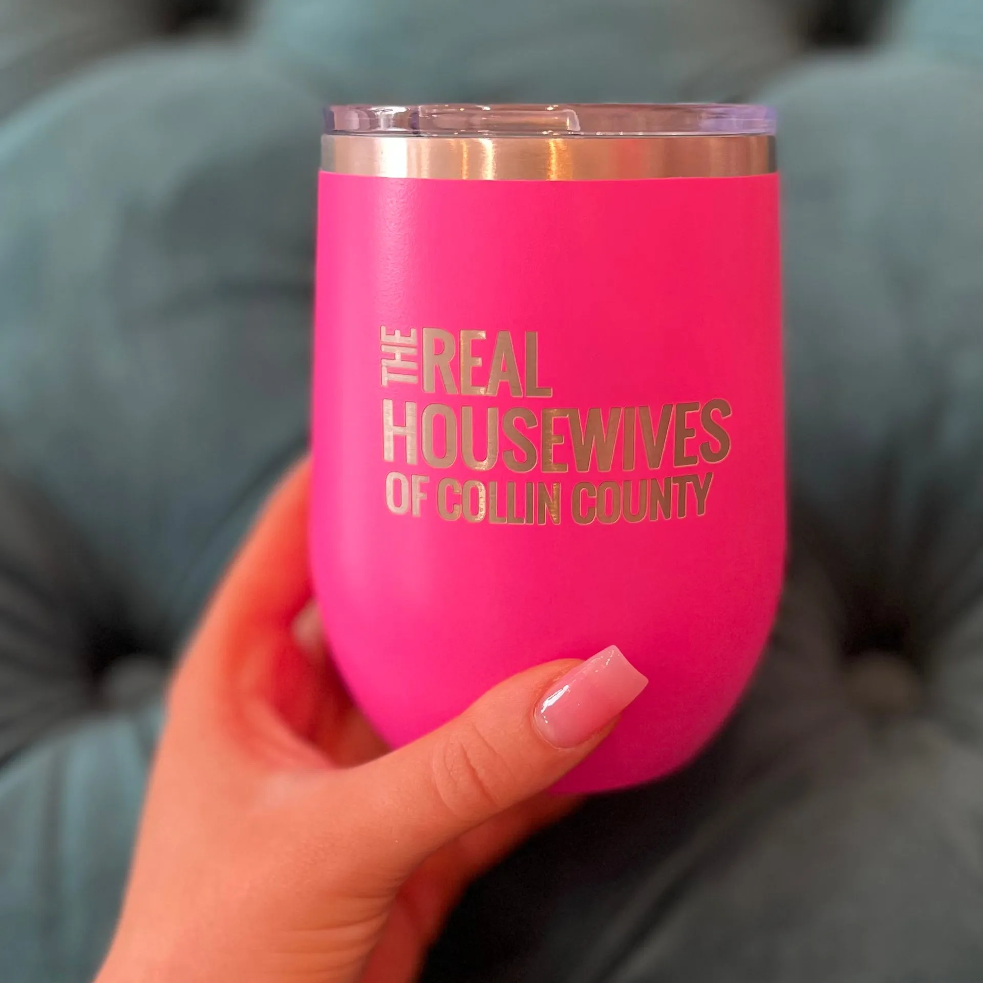 12 oz Real Housewives of Collin County Wine Tumbler