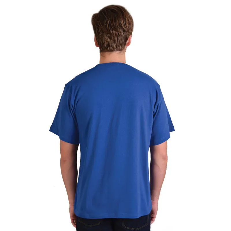 170g Combed Cotton T-shirt - Royal Blue - While stocks last