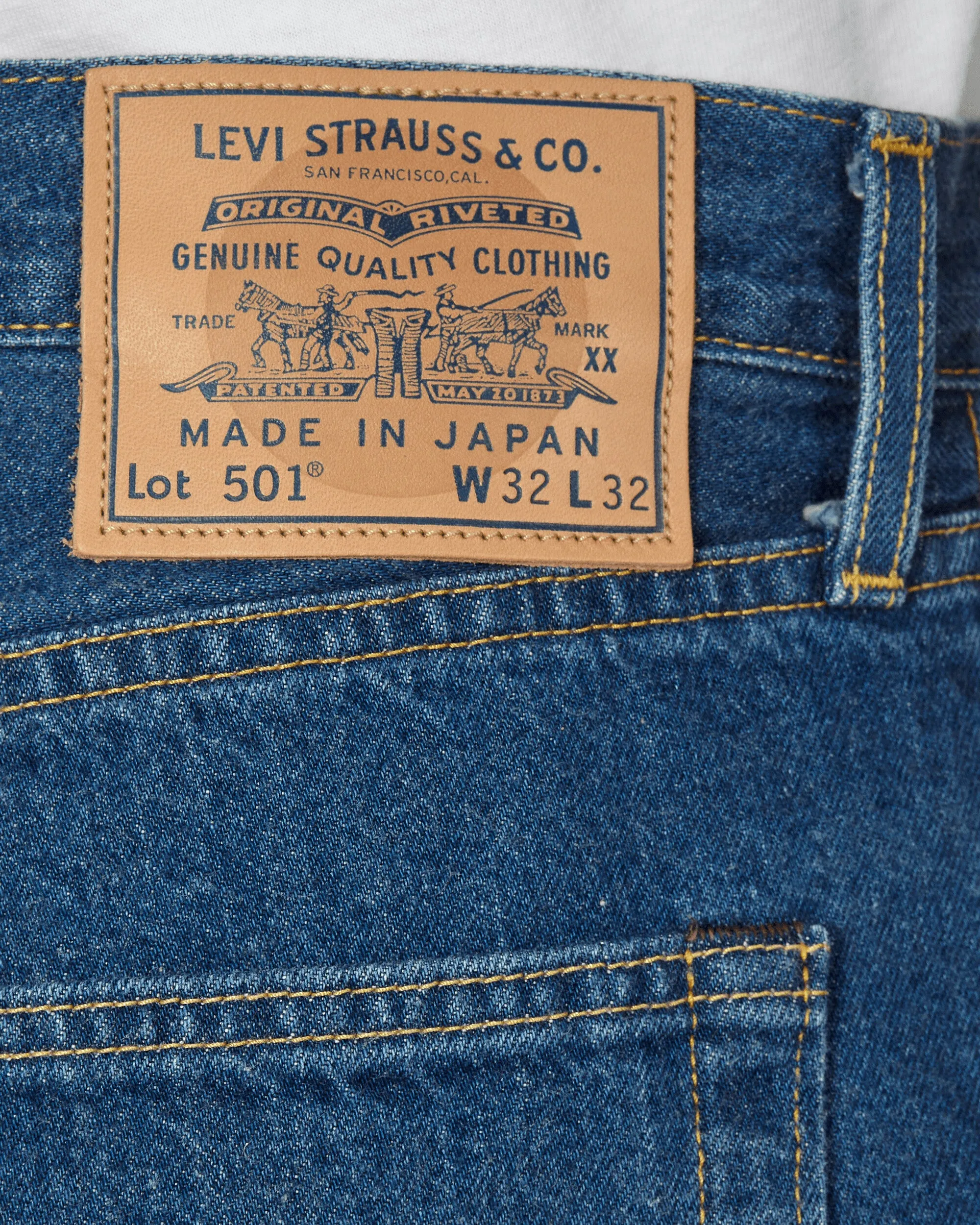 1980's 501 Jeans Blue