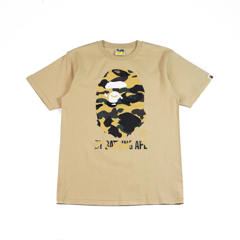 1st Camo By Bathing Ape Tee (Beige/Yellow)