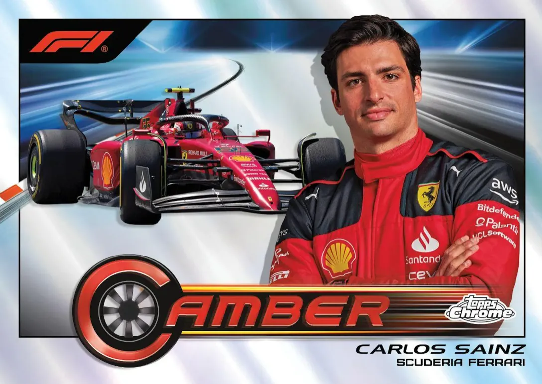 2023 Topps Chrome F1 Formula 1 Racing Hobby Box 20 Packs per Box, 4 Cards per Pack