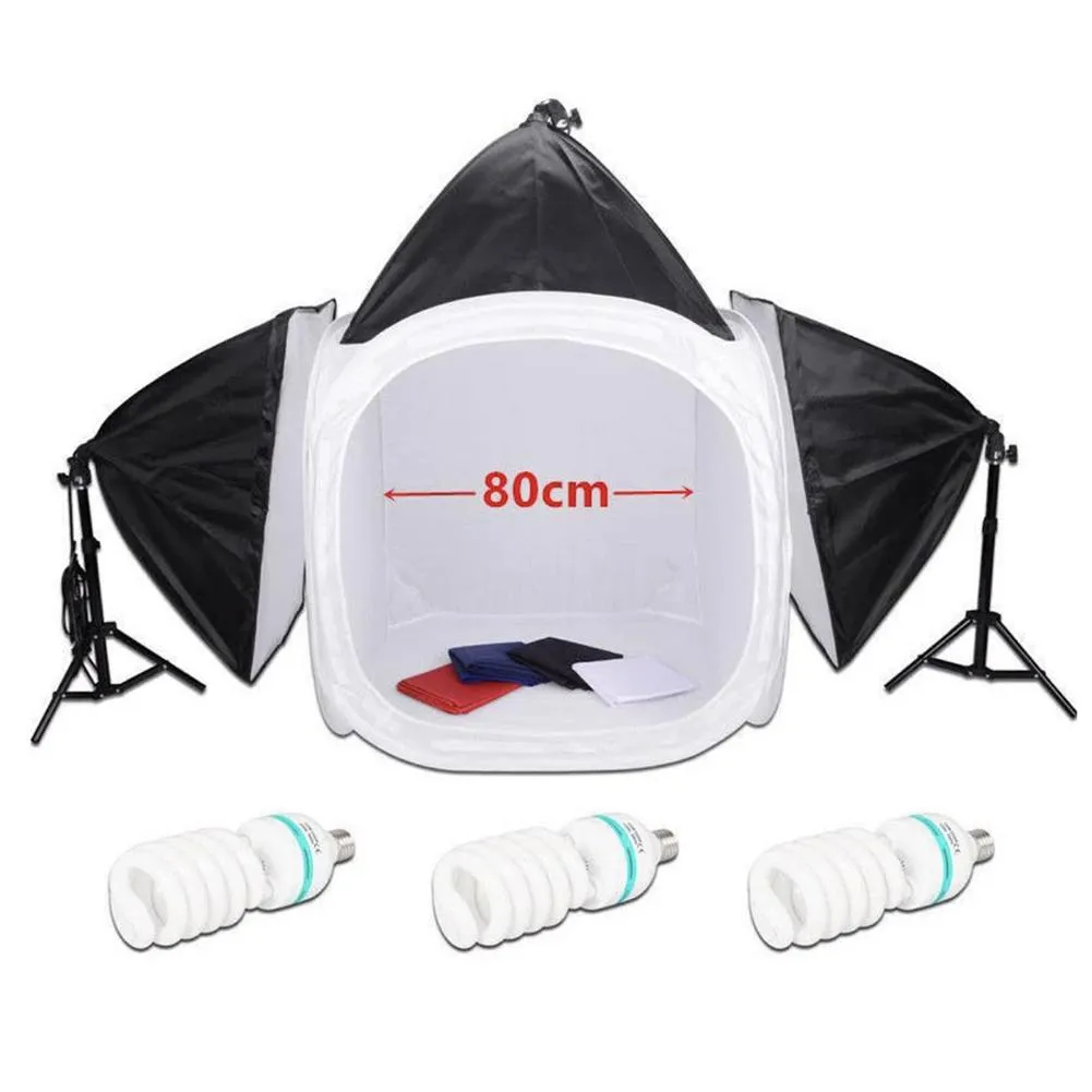 31" Product Photography Lighting Studio Tent 'KONTENT KUBE' Kit