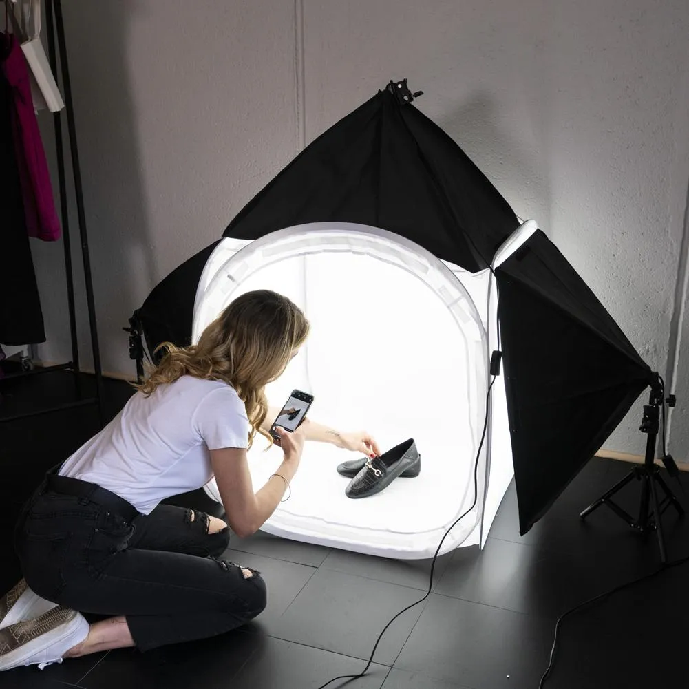 31" Product Photography Lighting Studio Tent 'KONTENT KUBE' Kit