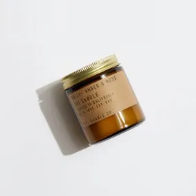 3.5oz Classic Mini Soy Candle (Amber & Moss)