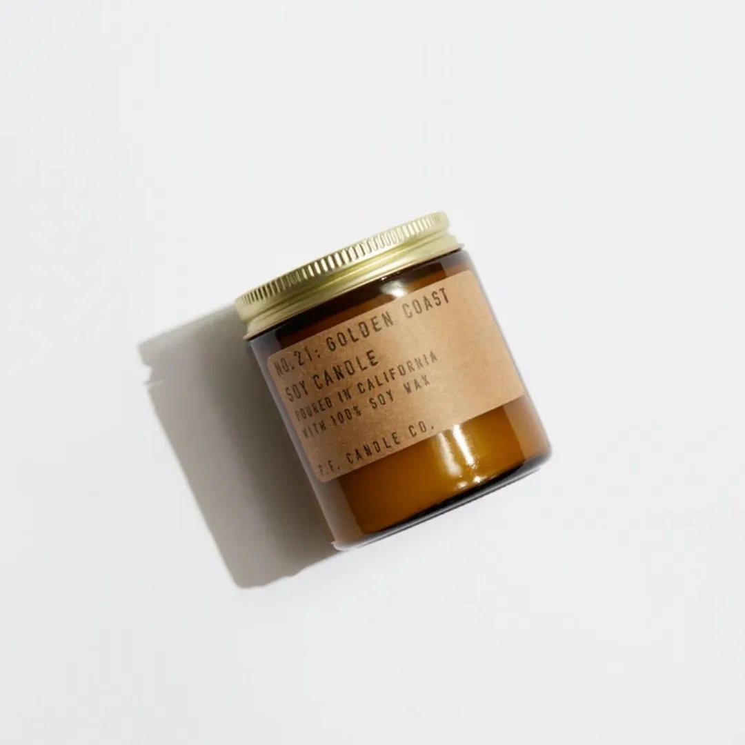 3.5oz Classic Mini Soy Candle (Golden Coast)