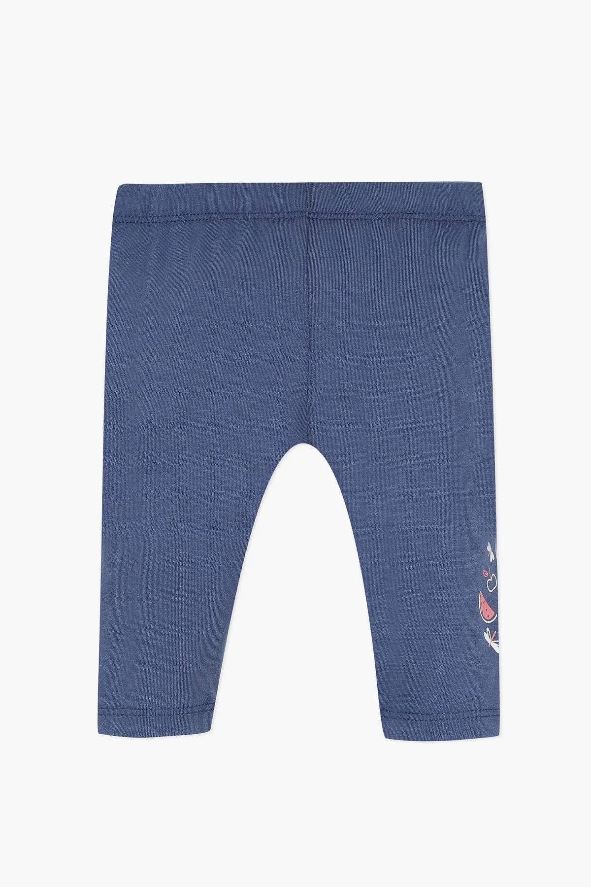 3pommes Navy Baby Girls Leggings