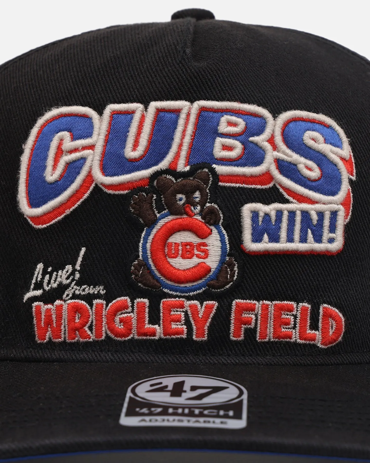 47 Brand Chicago Cubs 'MLB Trophy Case' 47 Hitch Snapback Black