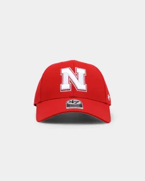 47 Brand Nebraska Cornhuskers '47 MVP Strapback Red