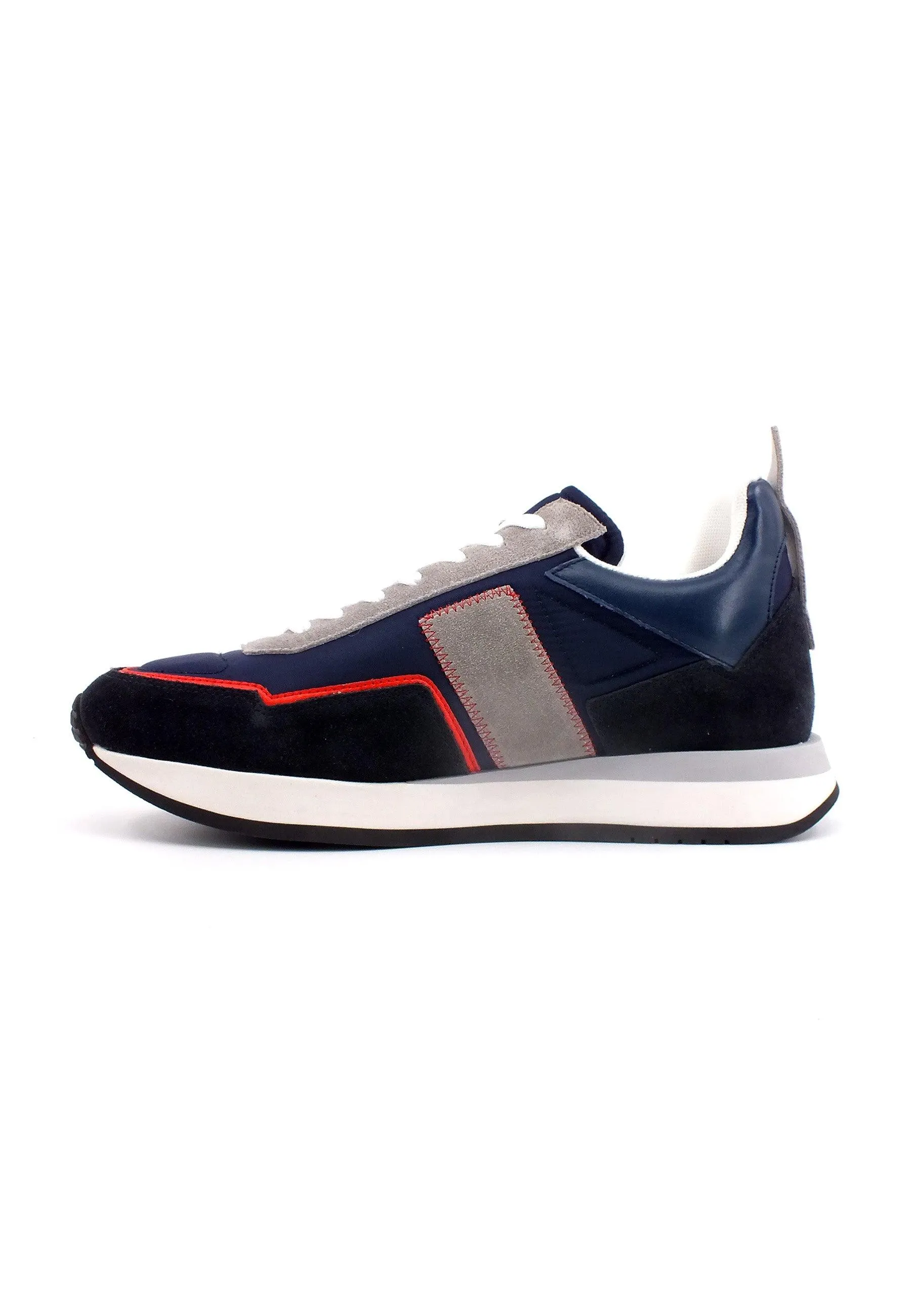 4US PACIOTTI Sneaker Uomo Blue Gray Red SEAN300-06