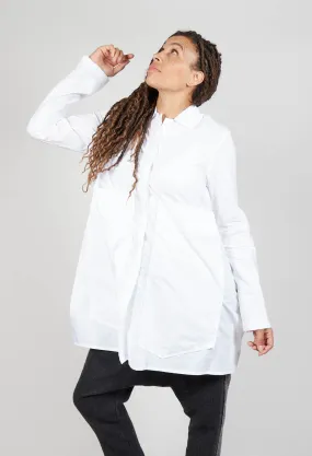 A-Line Shirt in White