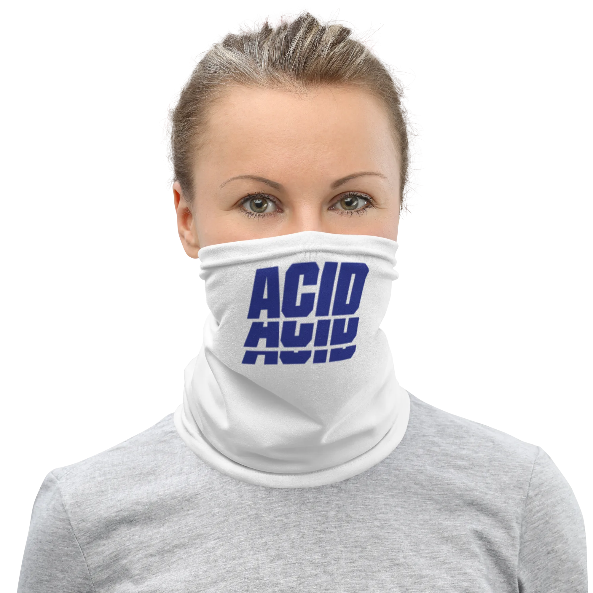 ACID Blue Face Mask & Neck Gaiter