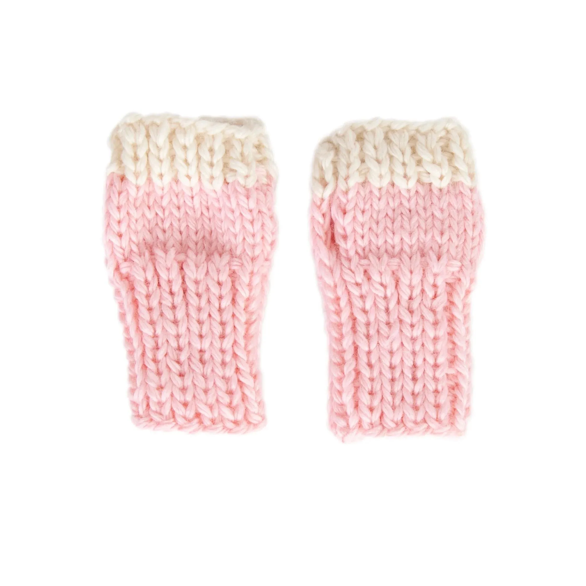 Acorn Kids - Bjorn Fingerless Mittens - Pink