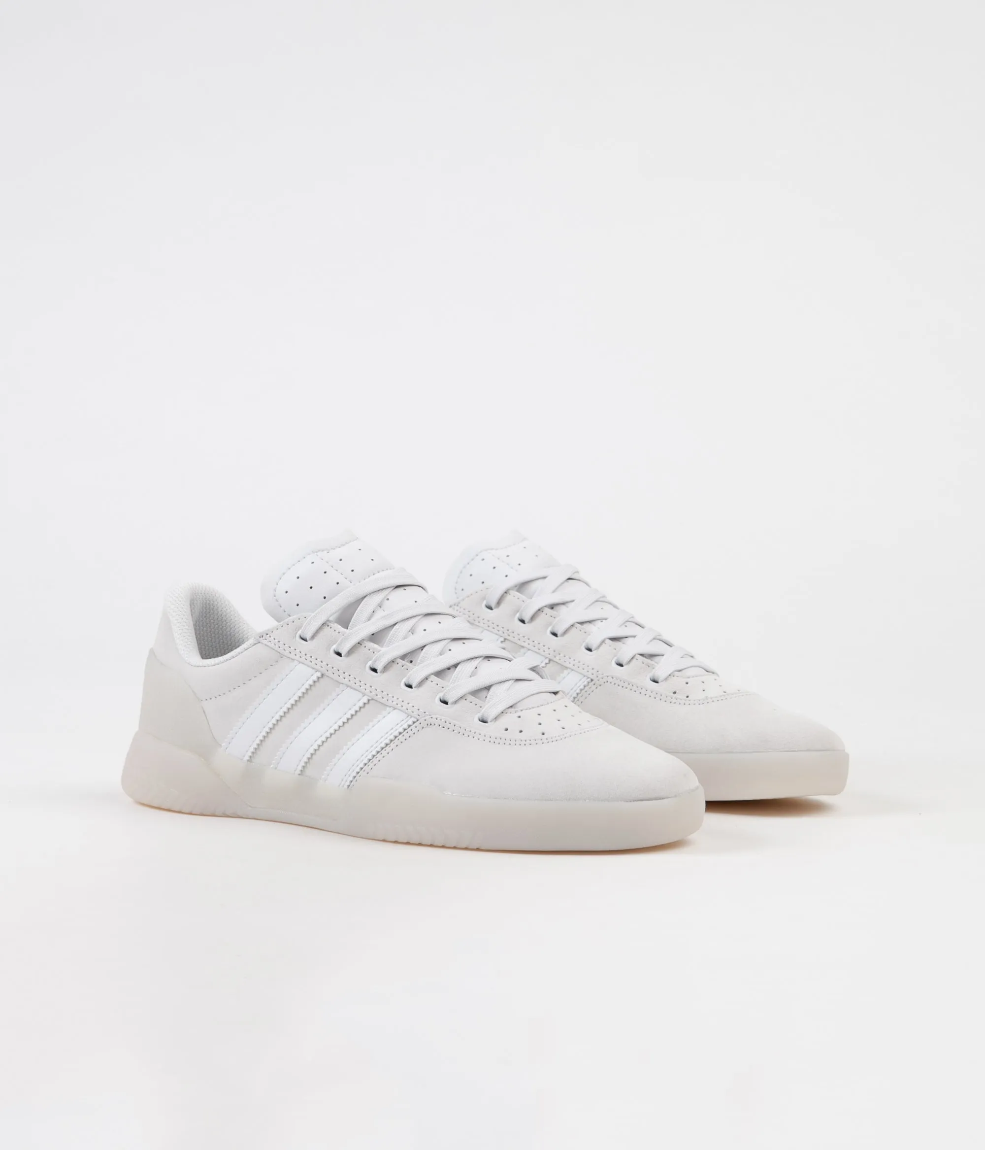 Adidas City Cup Shoes - Crystal White / Crystal White / Crystal White