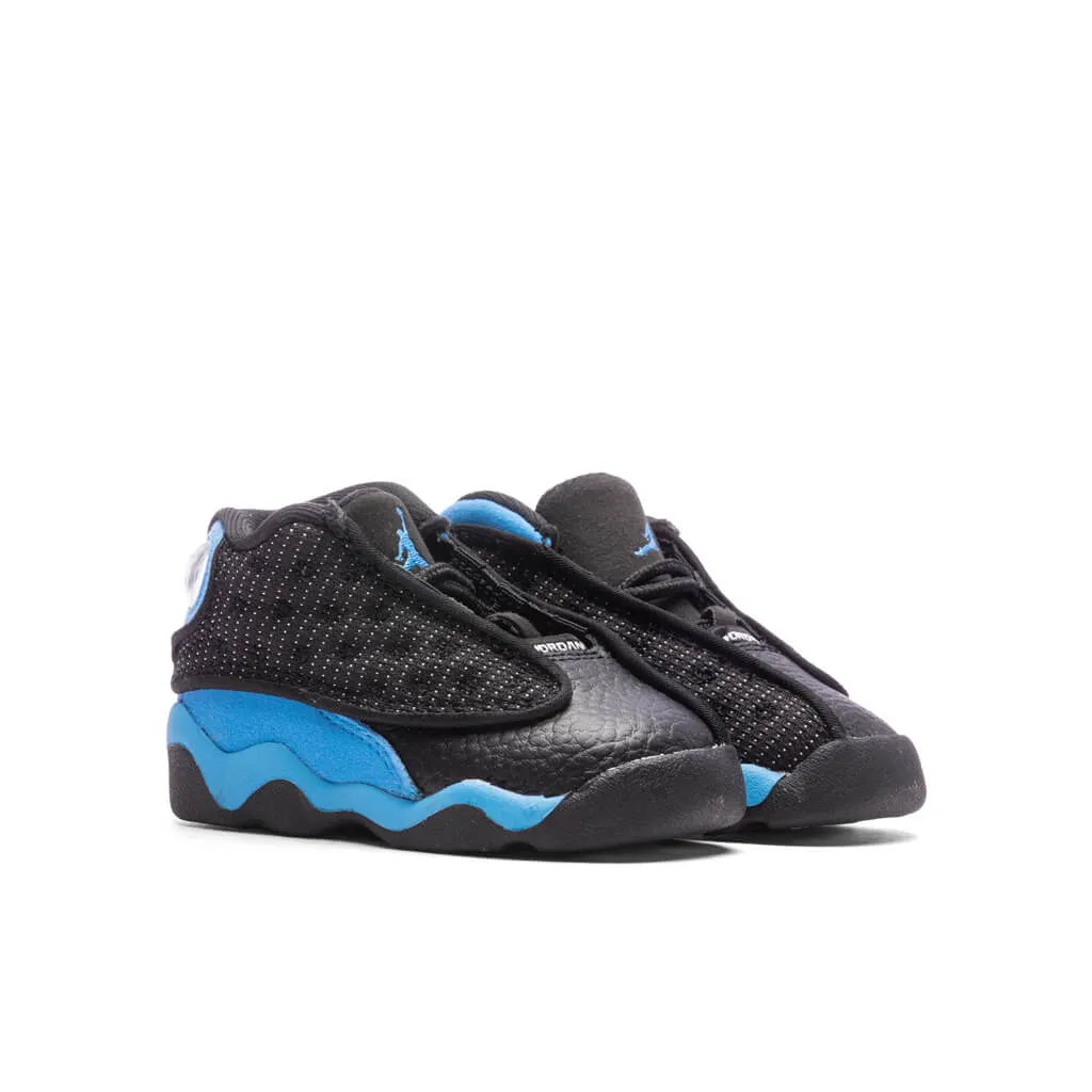 Air Jordan 13 Retro (TD) - Black/University Blue/White