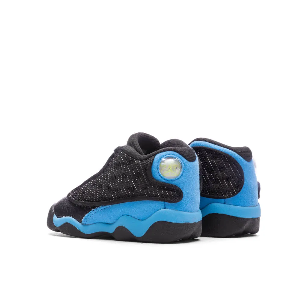 Air Jordan 13 Retro (TD) - Black/University Blue/White