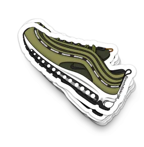 Air Max 97 "UNDFTD Militia Green" Sneaker Sticker