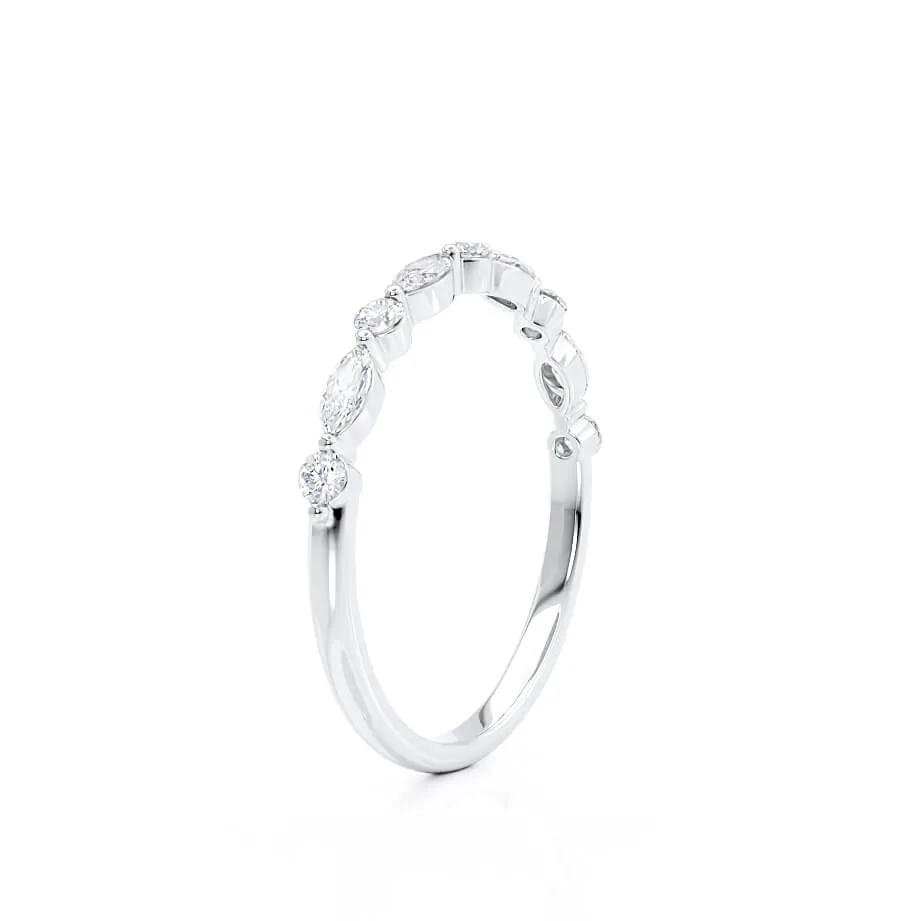 ALLURE LOVE-  Platinum Scatter Eternity Ring