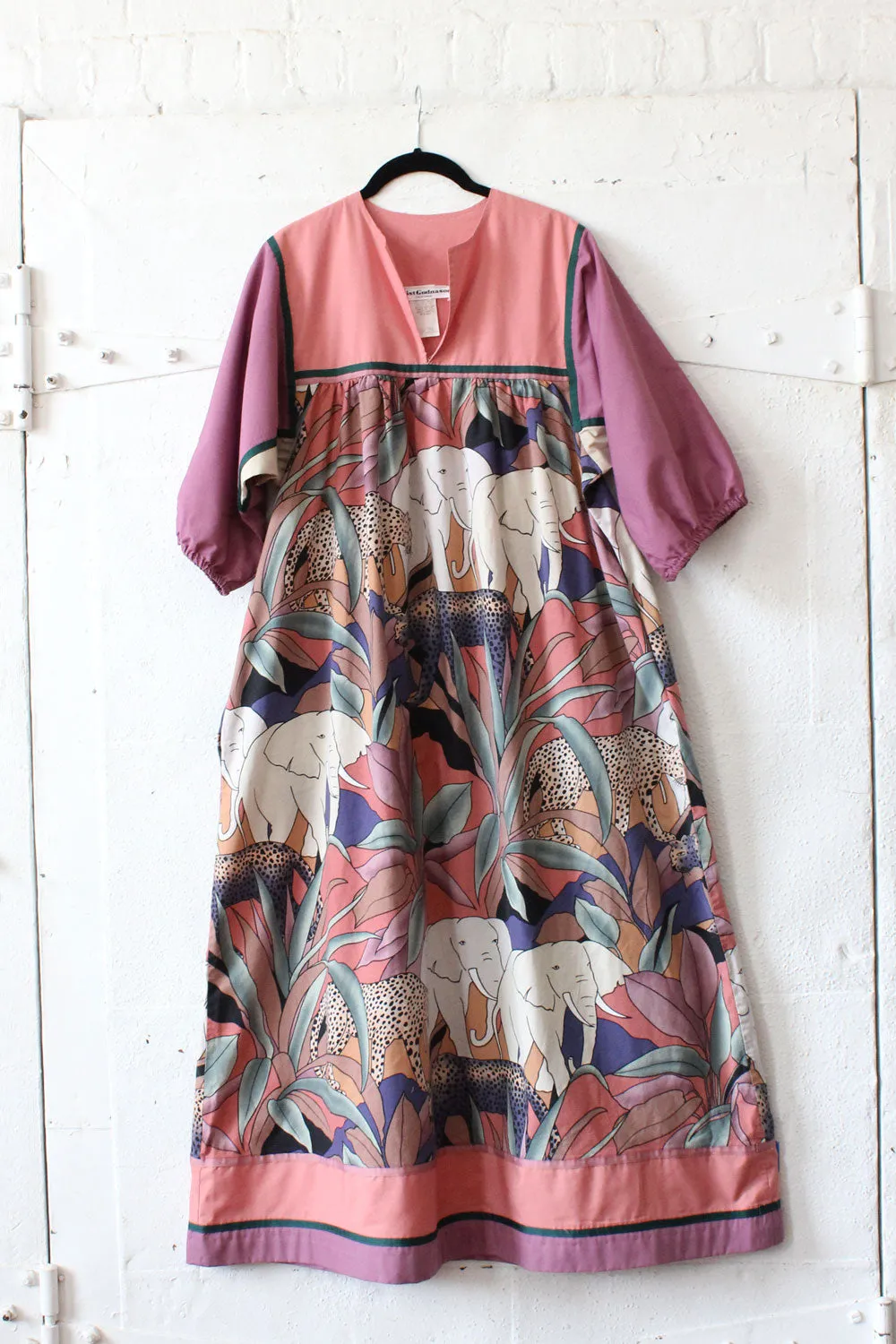 Animal Party Caftan Dress S-L