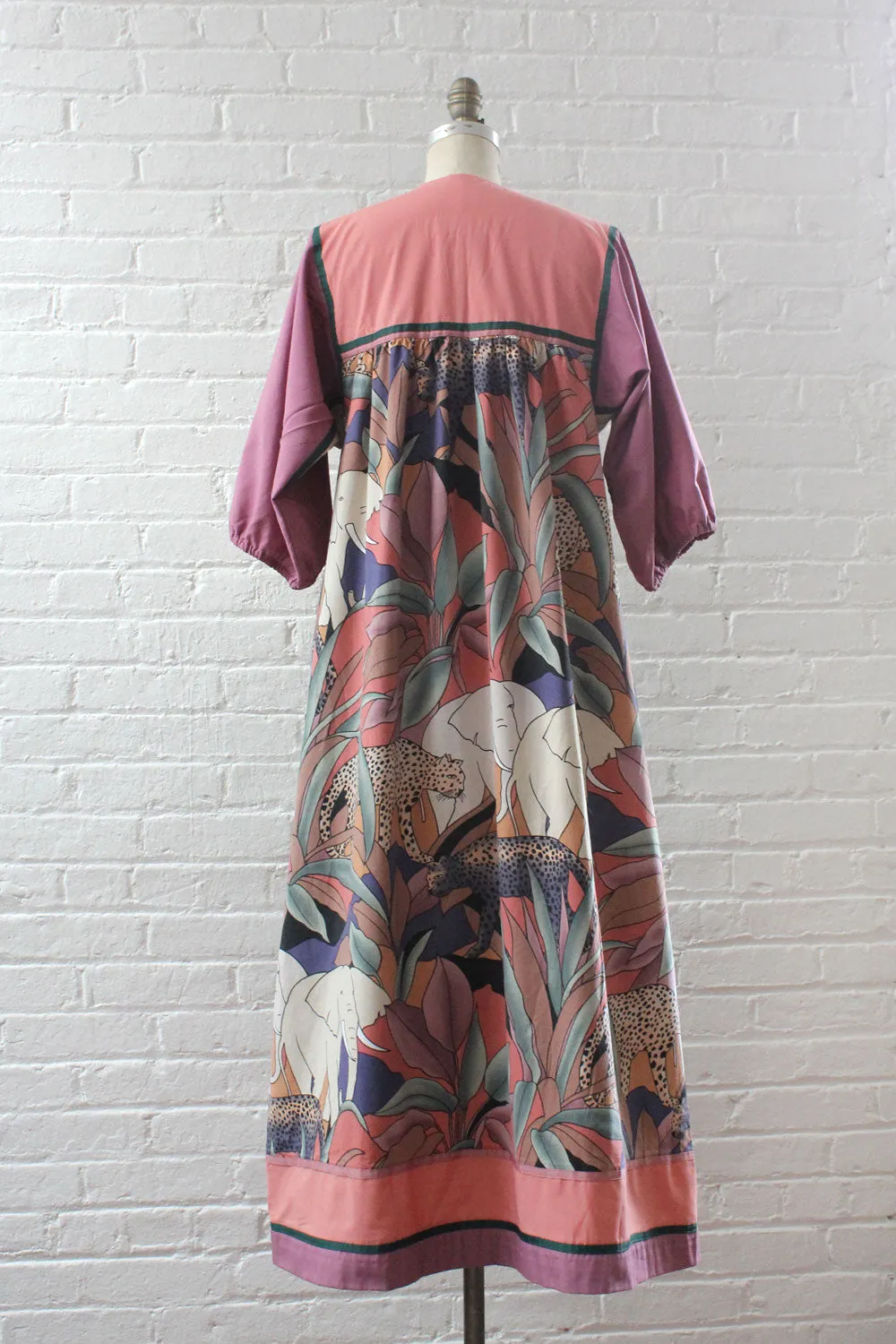 Animal Party Caftan Dress S-L