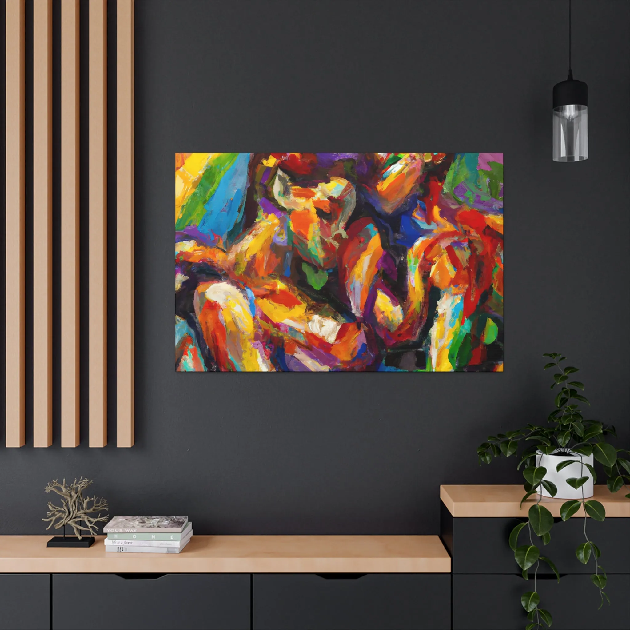 Artella - Gay Couple Wall Art