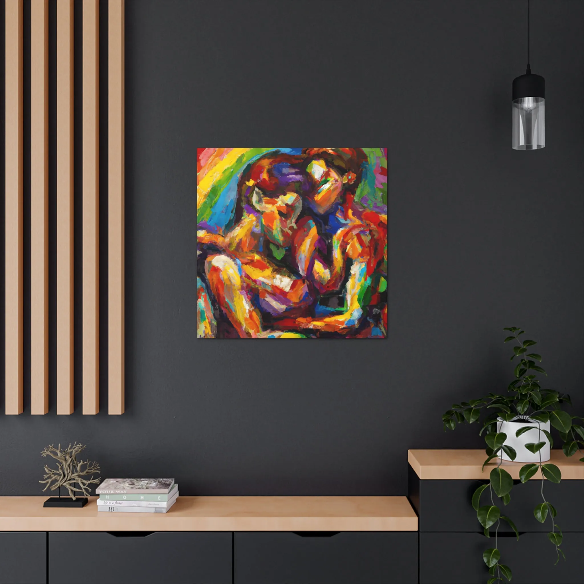 Artella - Gay Couple Wall Art