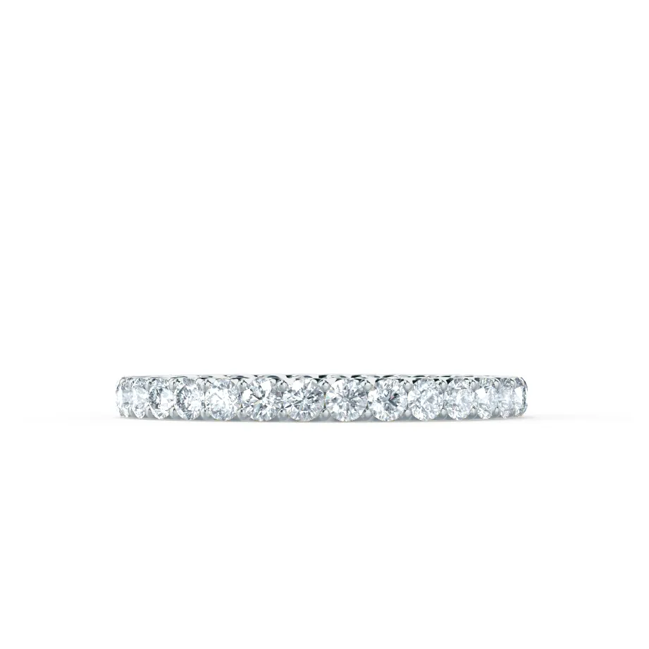 AURELIA - Round 950 Platinum Pavé Eternity Band