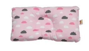 Babycuddle Head Pillow - Pink Clouds