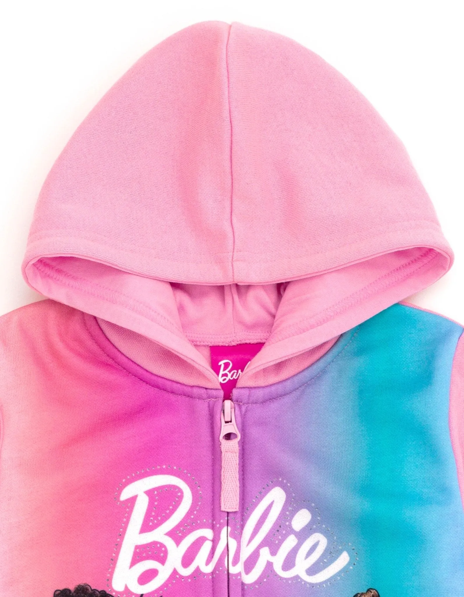 Barbie Fleece Zip Up Hoodie