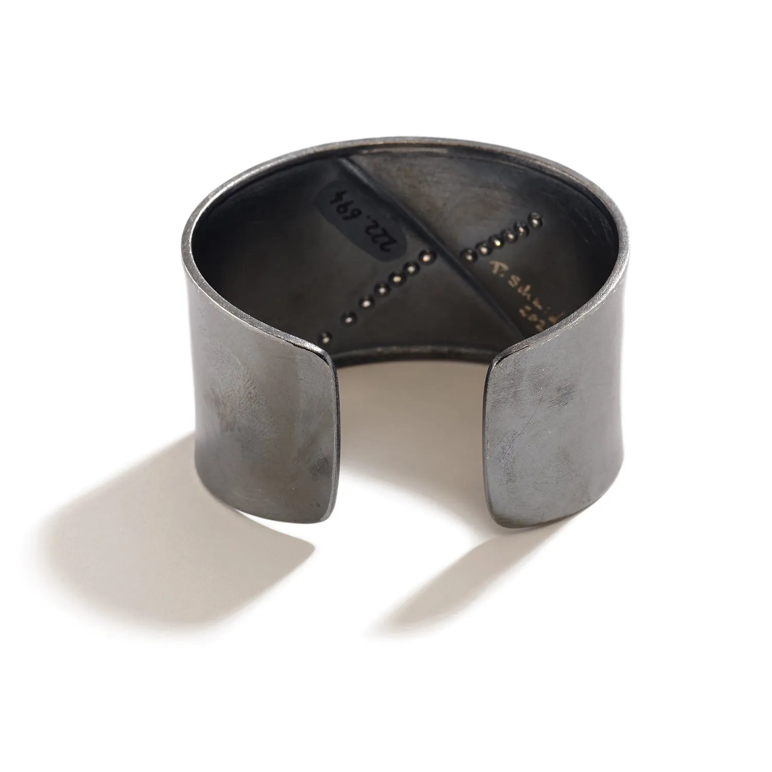 Bauhaus Silver Cuff