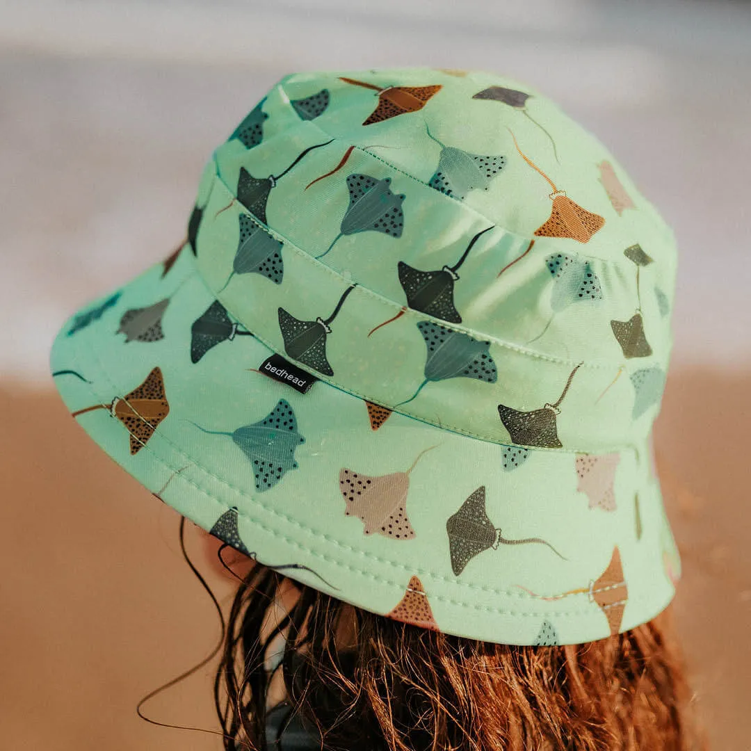 Bedhead Kids Classic Swim Bucket Hat UPF50  - Rays