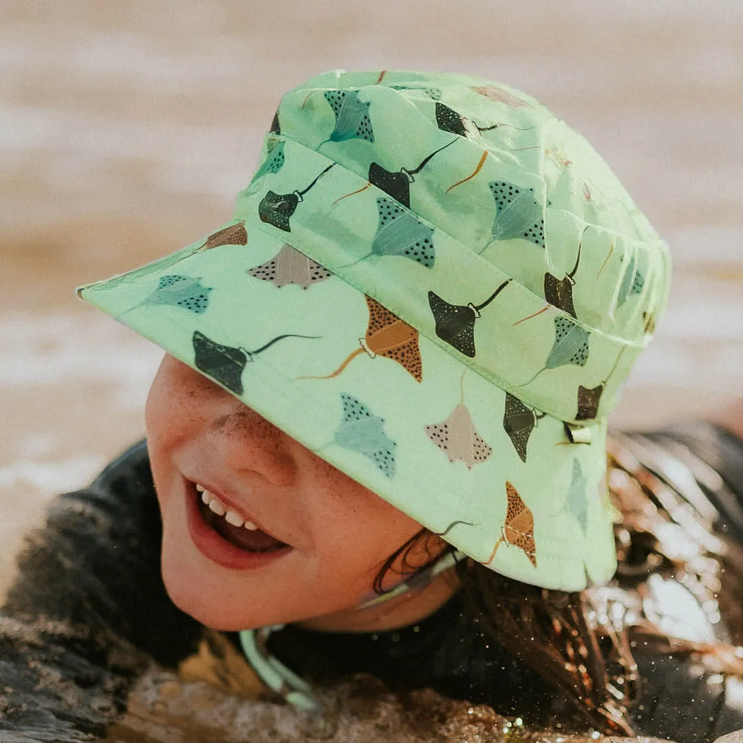 Bedhead Kids Classic Swim Bucket Hat UPF50  - Rays