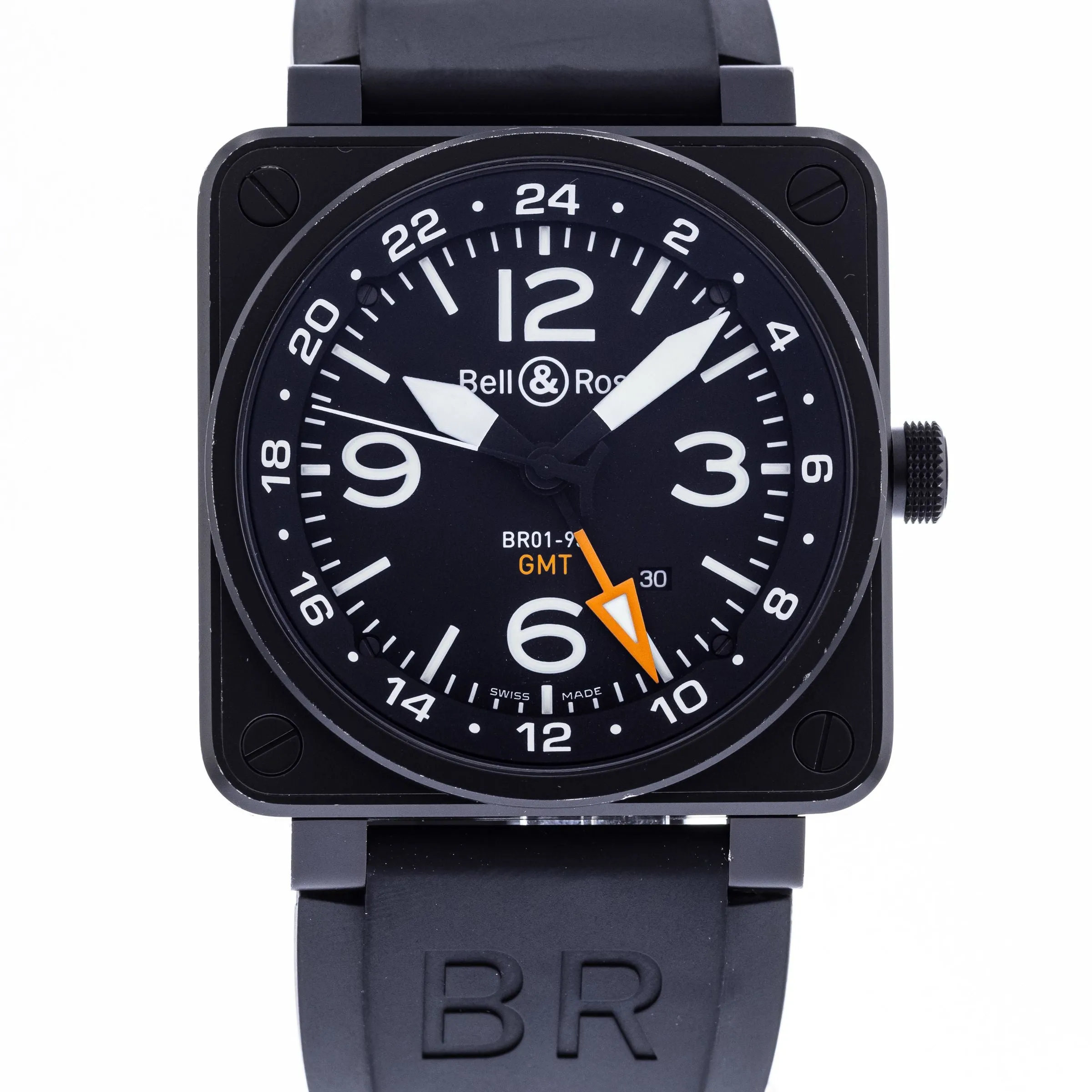 Bell &amp; Ross Aviation GMT BR01-93-S0