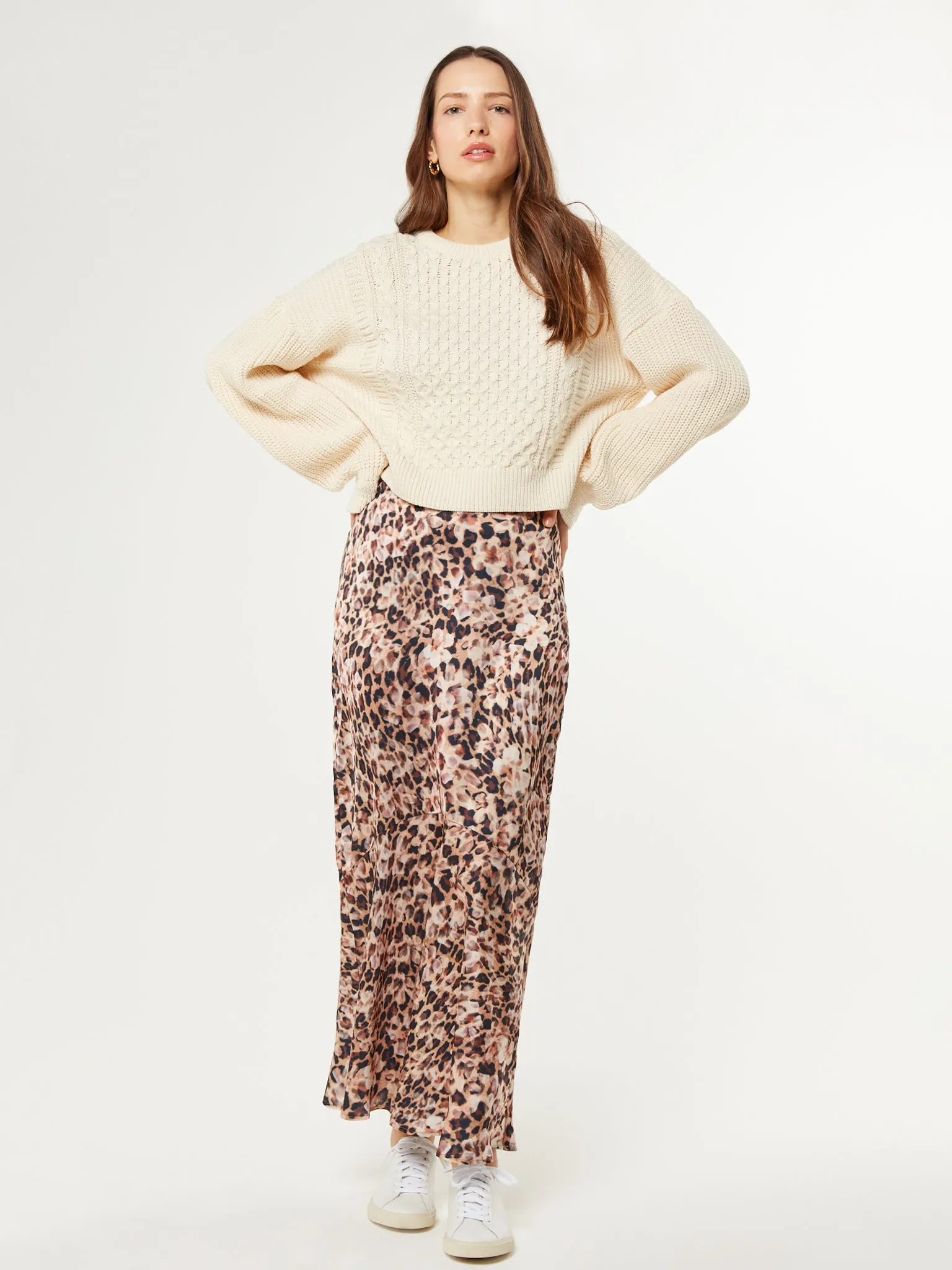 Bessie Fit & Flare Midaxi Skirt