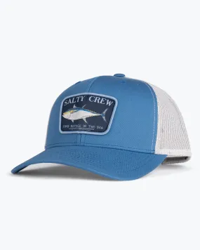 Big Blue Slate/Silver Retro Trucker