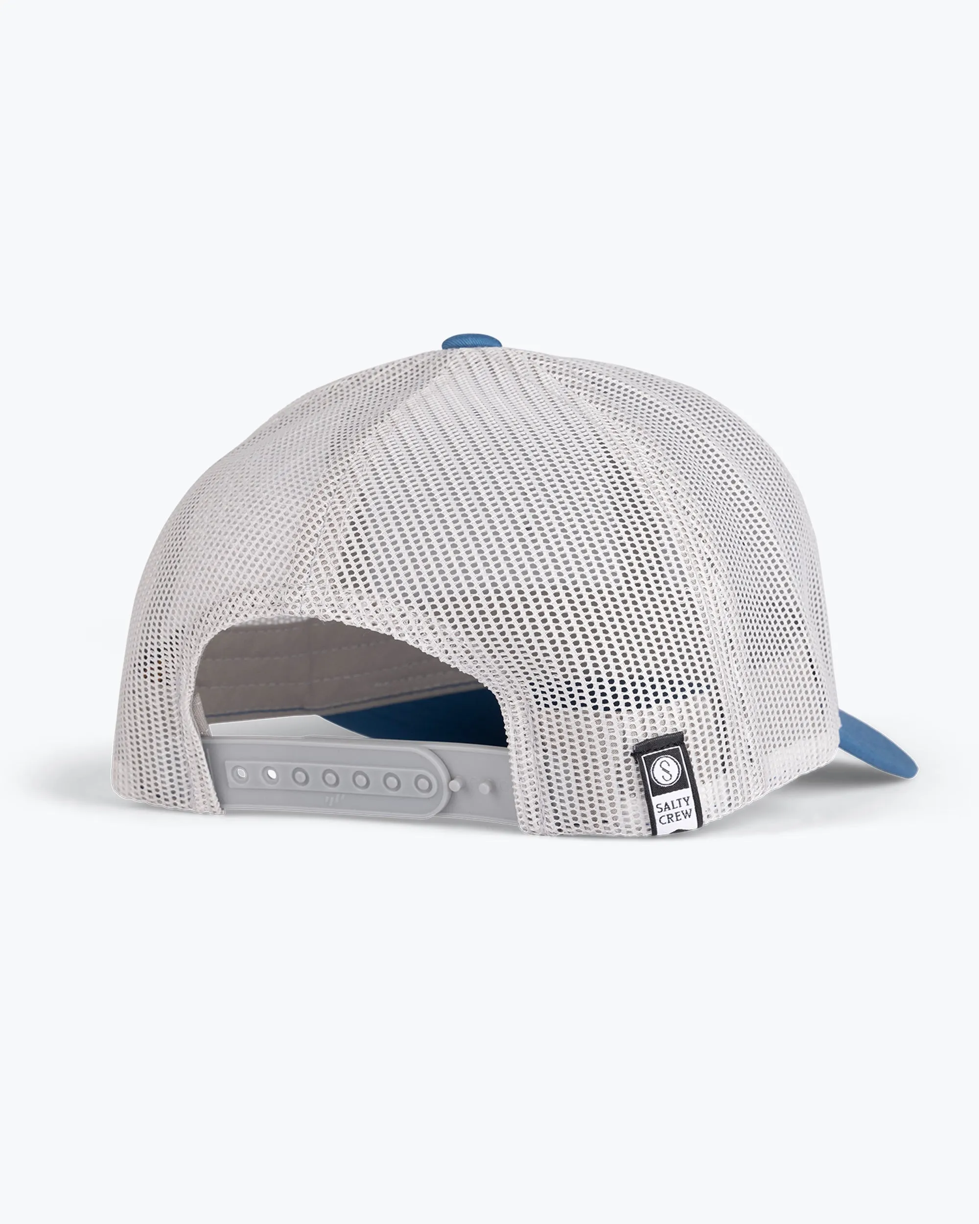 Big Blue Slate/Silver Retro Trucker