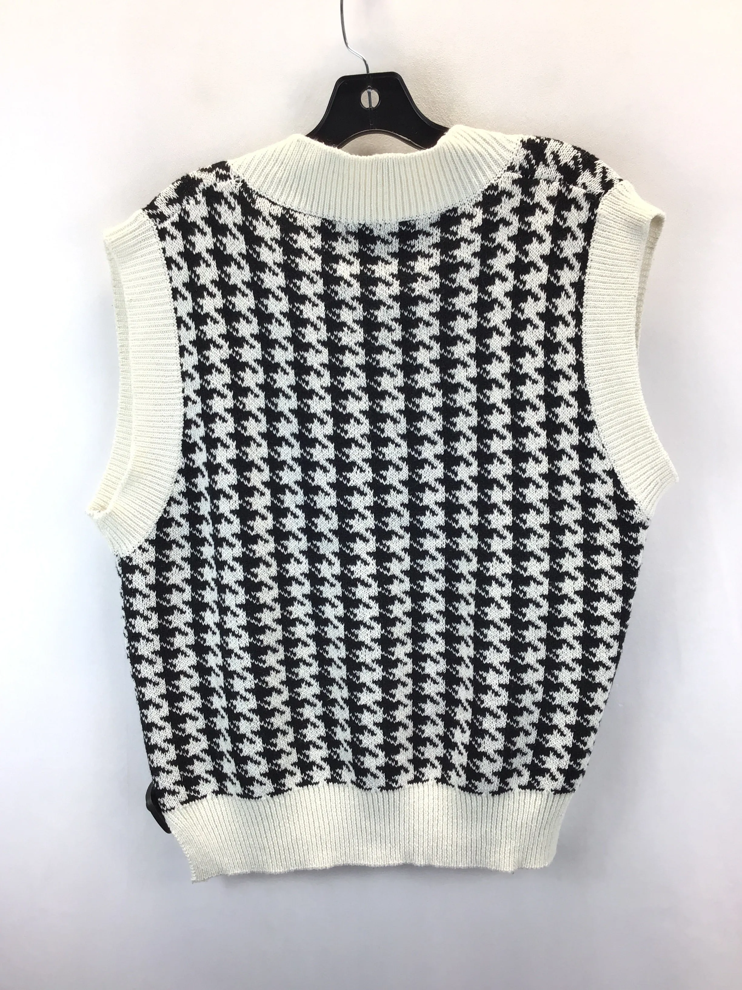 Black & White Sweater Shein, Size 1x