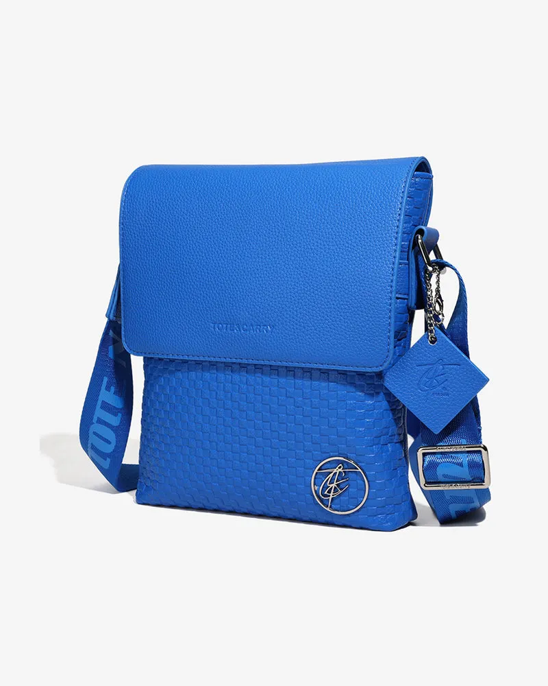 Blue Bodega Crossbody Messenger Bag