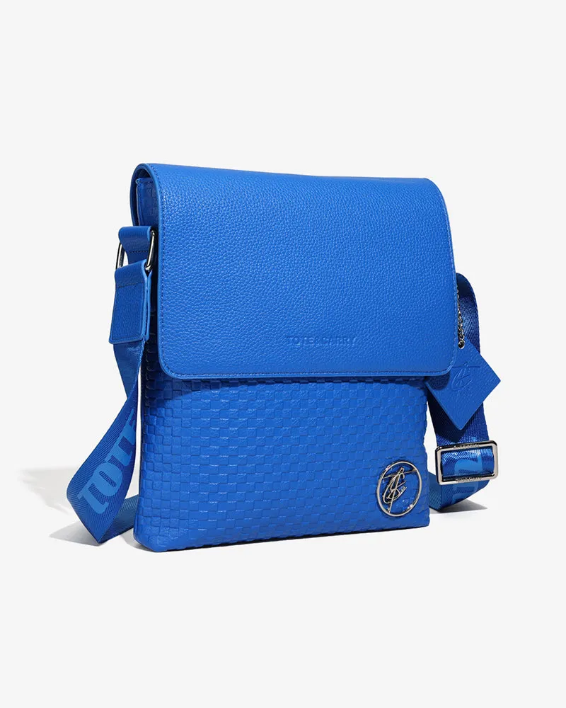 Blue Bodega Crossbody Messenger Bag