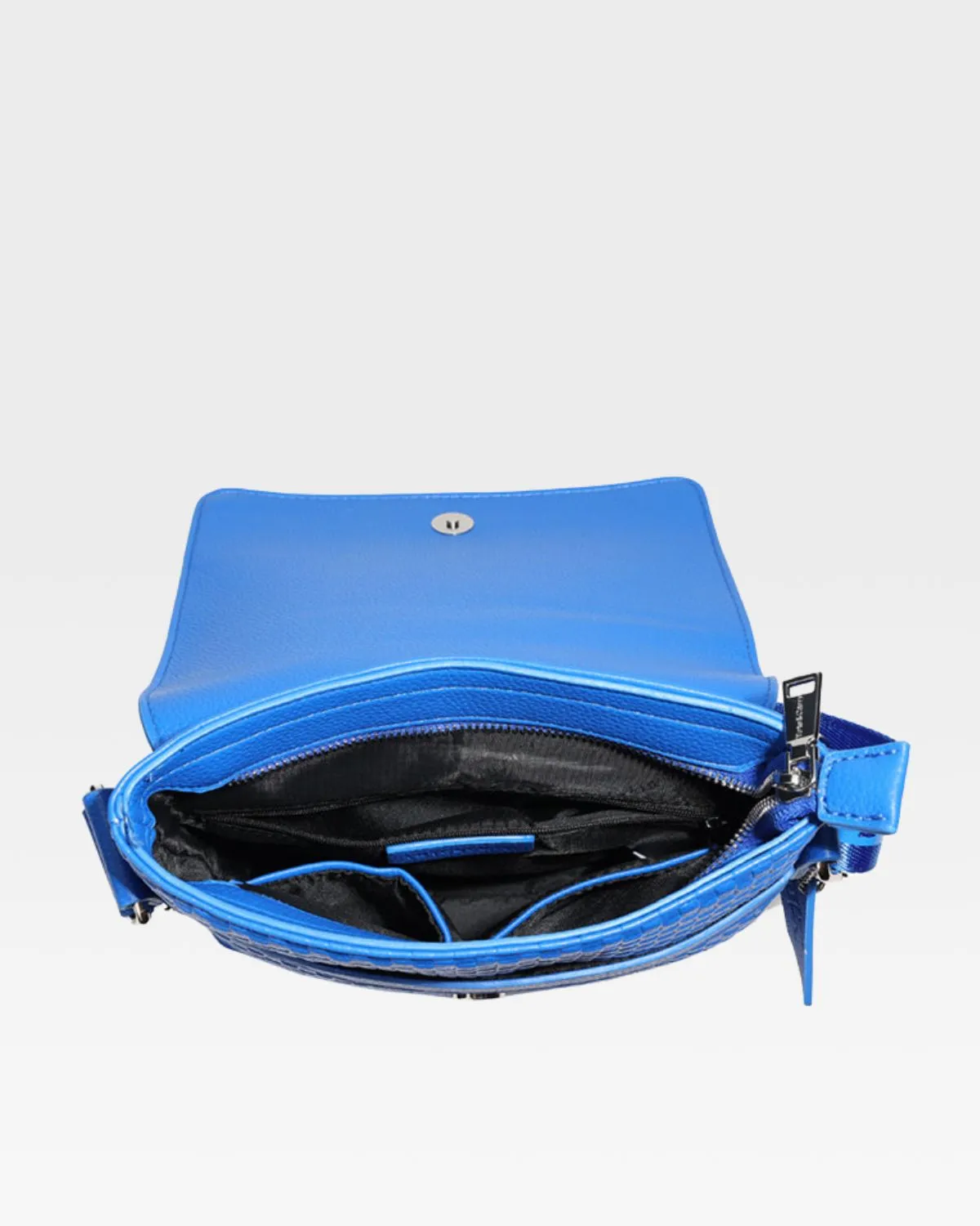 Blue Bodega Crossbody Messenger Bag