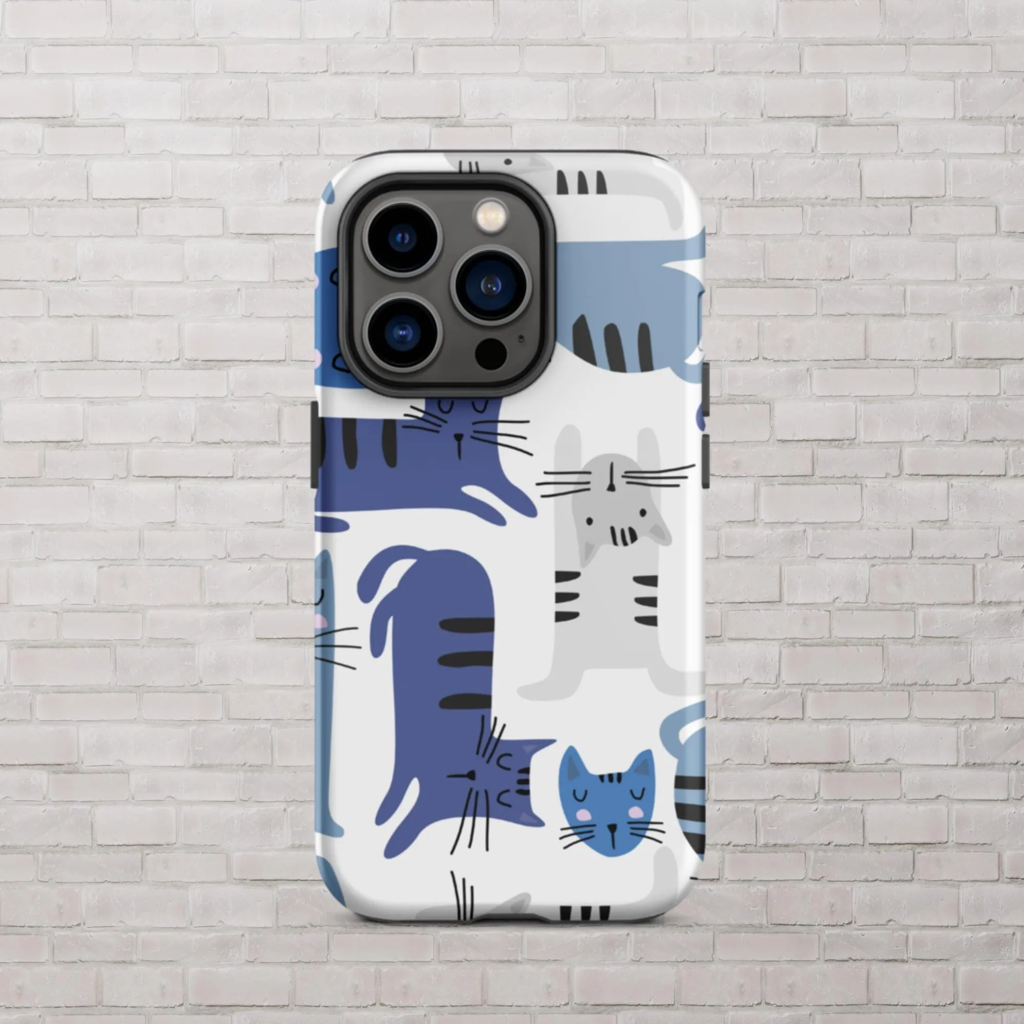 Blue Cats iPhone Case - KBB Exclusive