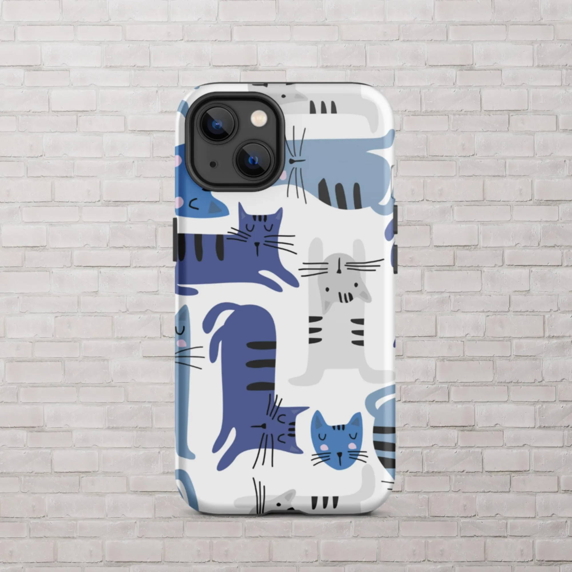 Blue Cats iPhone Case - KBB Exclusive