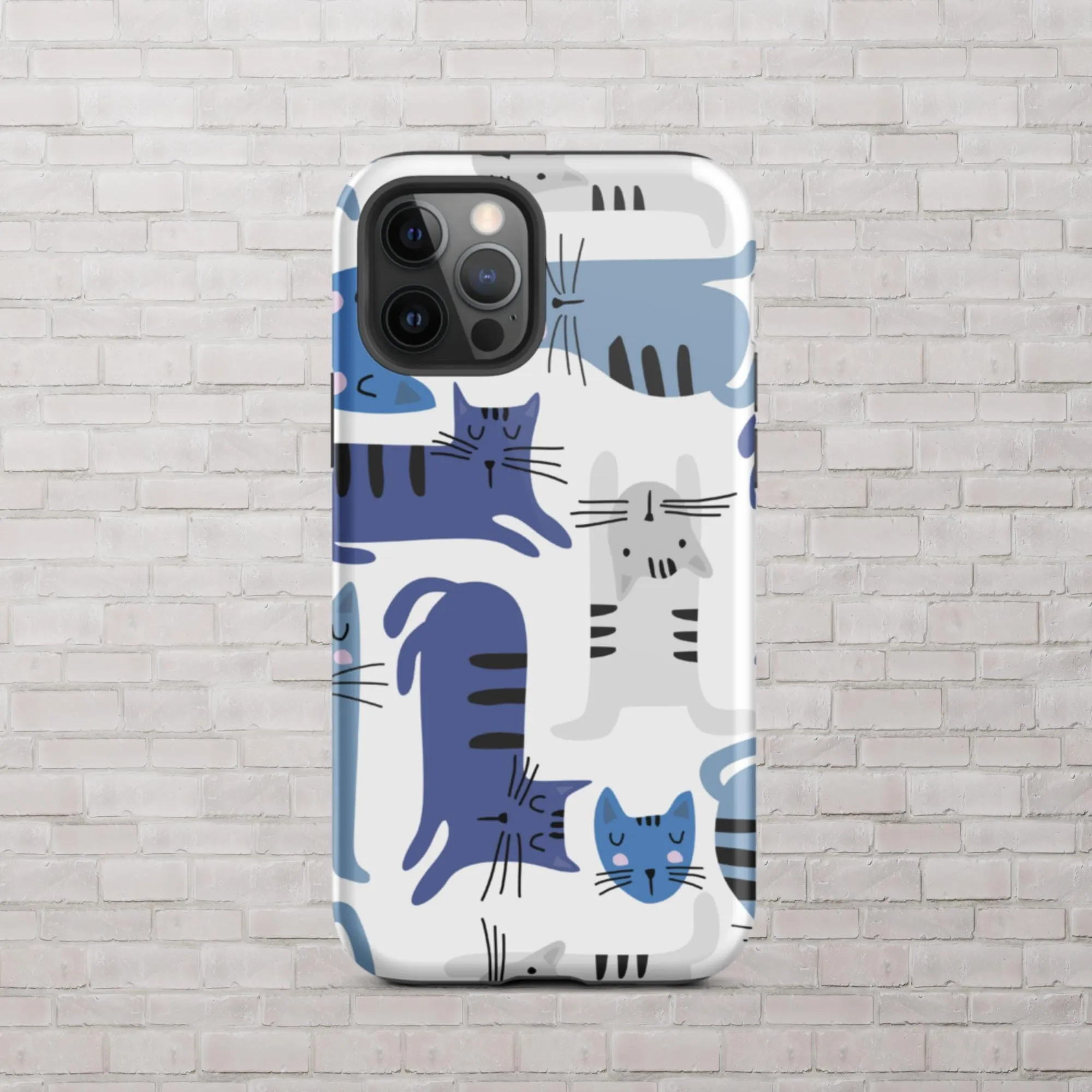 Blue Cats iPhone Case - KBB Exclusive