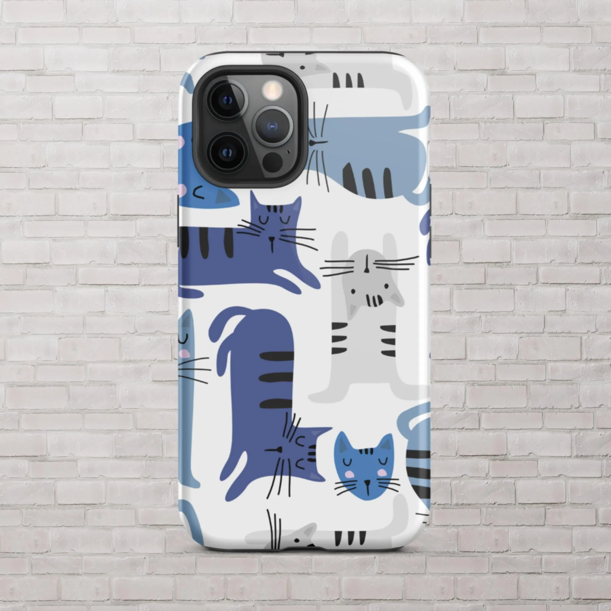 Blue Cats iPhone Case - KBB Exclusive