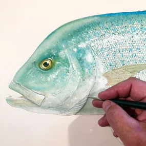 Bluefin Trevally Print