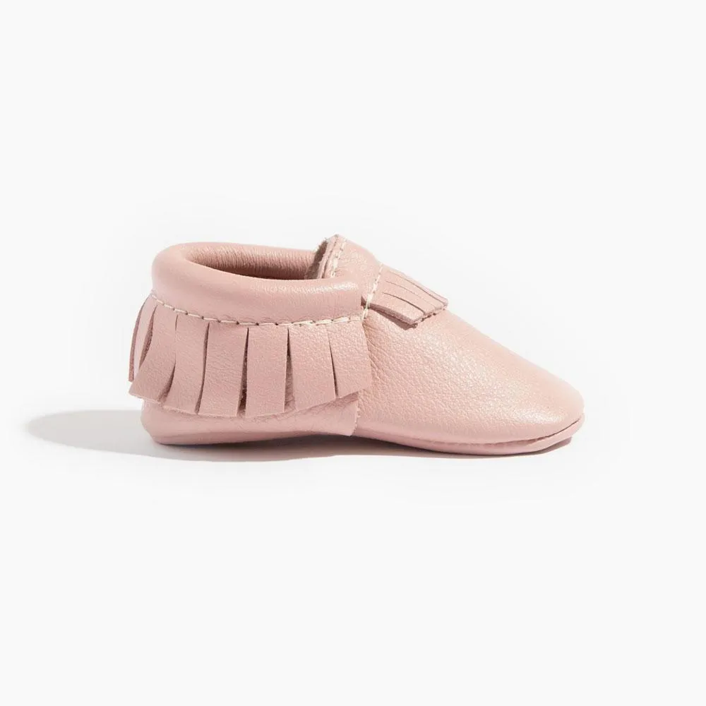 Blush Moccasin Baby Shoe