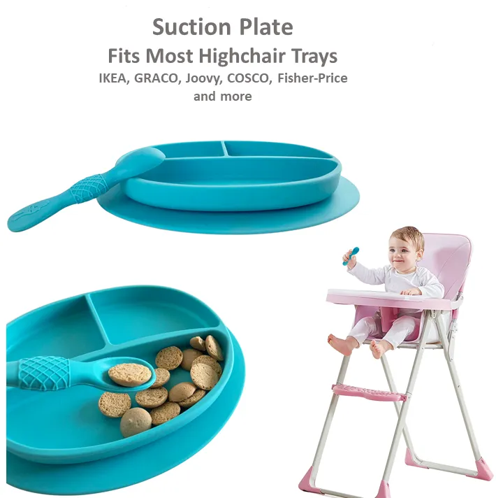 [BPA Free] Food Grade Baby Feeding Set - (4 Items)