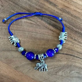 Bracelet - Elephant - Blue